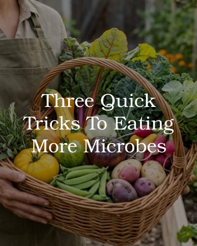 Three Quick Tricks To Eating More Microbes 